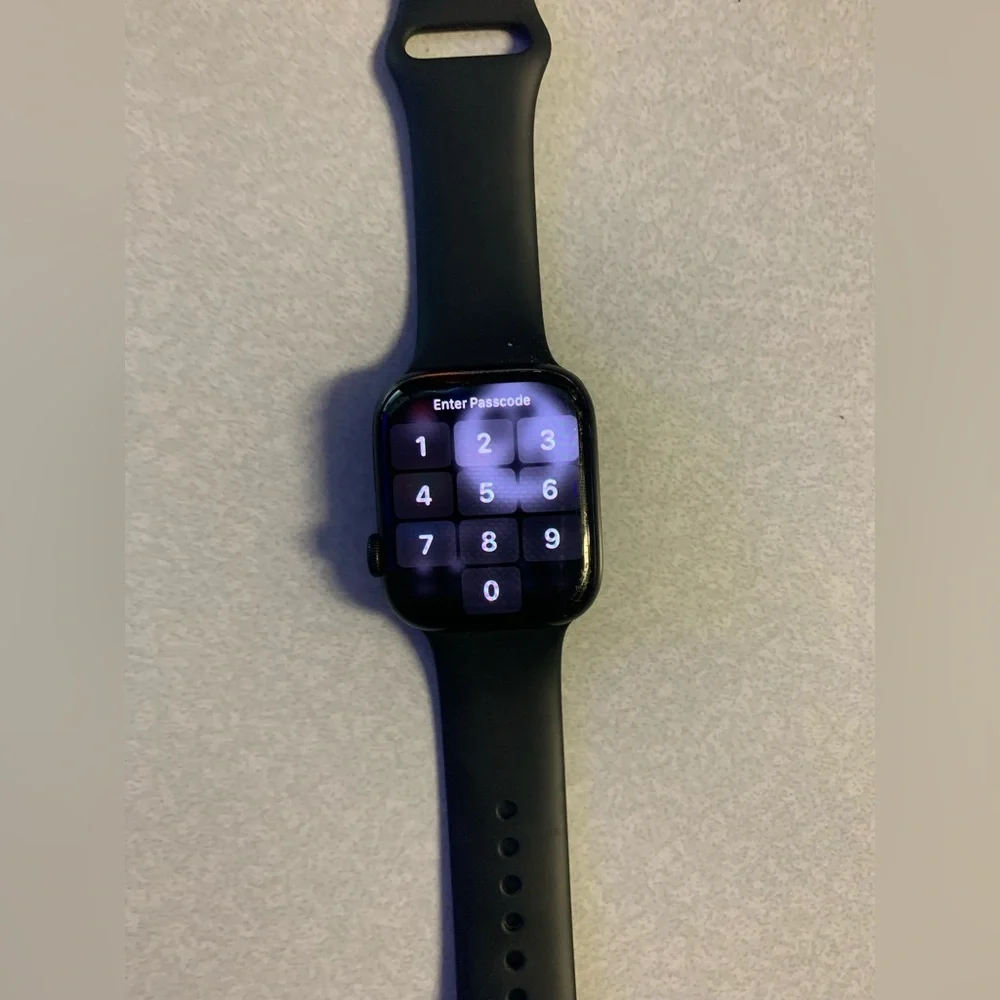 Apple Watch Series 7 45mm Midnight Aluminum Sport Band + GPS Original Apple Box